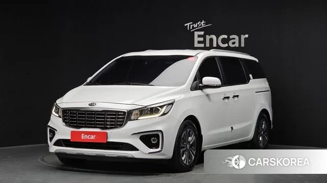 Kia The New Carnival 2018 Белый из Кореи