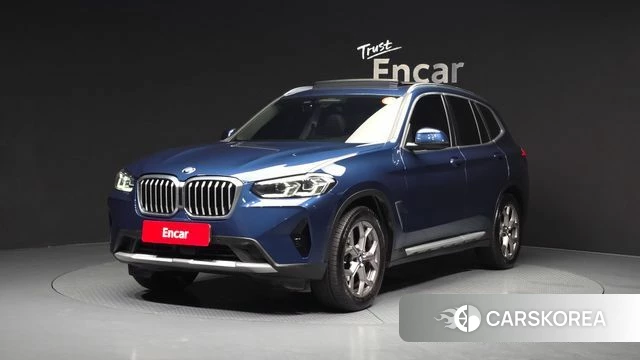 BMW X3 (G01) 2022 Синий из Кореи