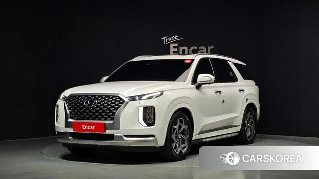 Hyundai Palisade 2021 Белый из Кореи