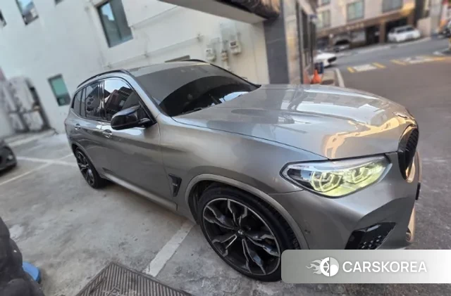 BMW X3M (G01) 2019 Серебристо-серый из Кореи