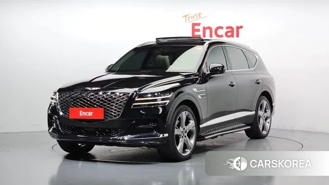 Genesis GV80 2021 Черный из Кореи