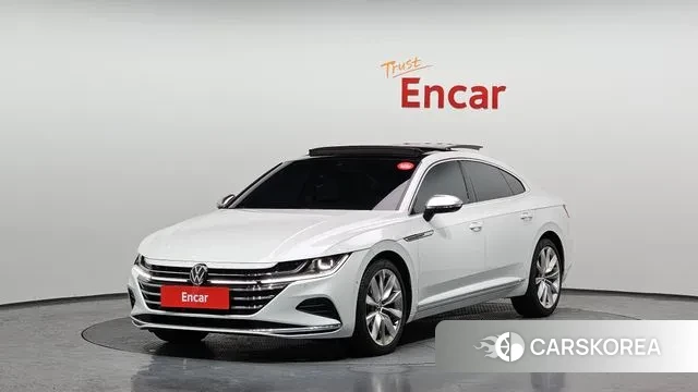 Volkswagen Arteon 2023 Белый из Кореи