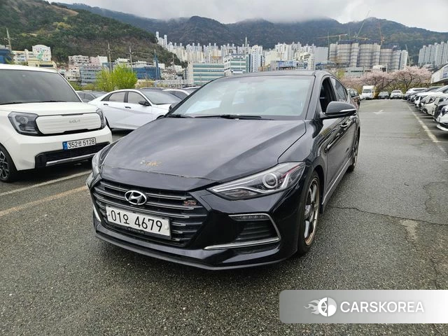 Hyundai Avante AD 2018 Черный из Кореи