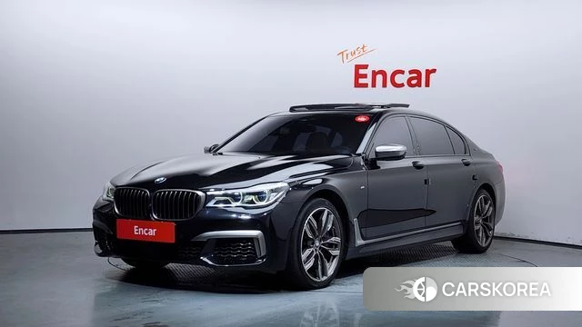 BMW 7 Series (G11) 2018 Черный из Кореи
