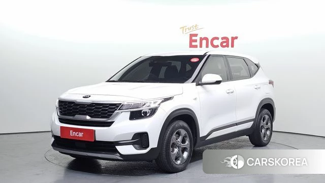Kia Seltos 2021 Белый из Кореи
