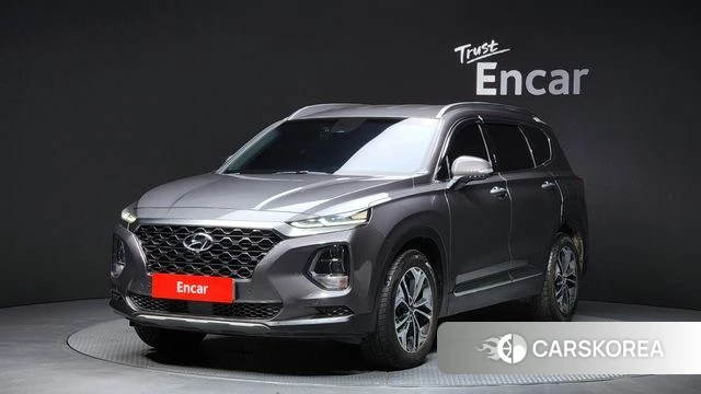 Hyundai Santa Fe TM 2018 Серый из Кореи