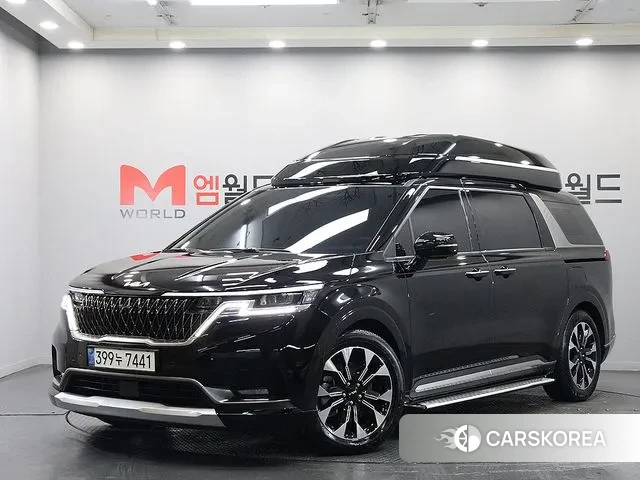 Kia Carnival 4th generation 2022 Черный из Кореи