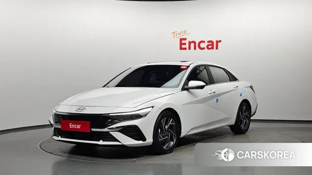 Hyundai The New Avante (CN7) 2023 Белый из Кореи