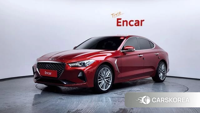 Genesis G70 2018 Красный из Кореи