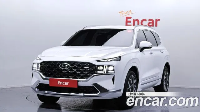 Hyundai The New Santa Fe 2021 Белый из Кореи