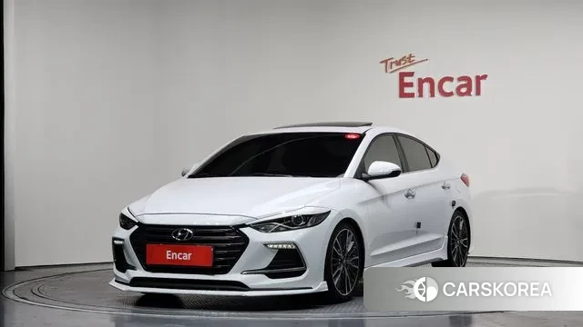 Hyundai Avante AD 2018 Белый из Кореи