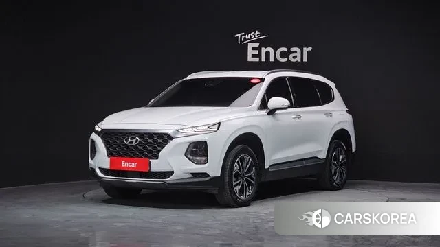 Hyundai Santa Fe TM 2019 Белый из Кореи