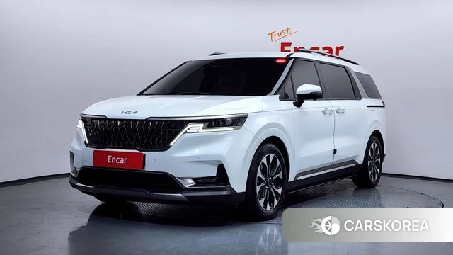 Kia Carnival 4th generation 2023 Белый из Кореи