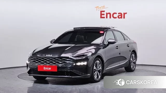 Kia K8 Hybrid 2021 Серый из Кореи