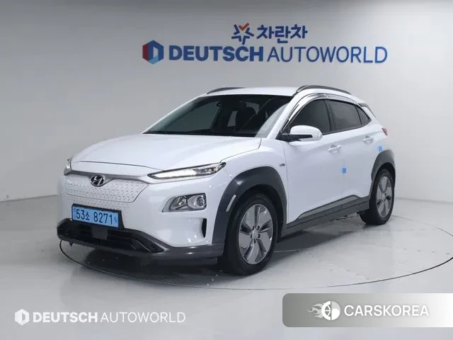 Hyundai Kona Electric 2020 Белый из Кореи