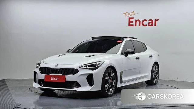 Kia Stinger 2018 Белый из Кореи