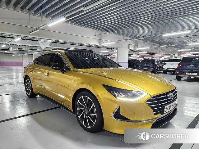 Hyundai Sonata (DN8) 2019 Золотой из Кореи