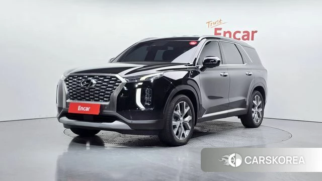 Hyundai Palisade 2021 Черный из Кореи