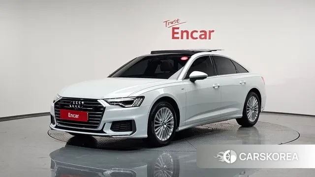 Audi A6 (C8) 2021 Белый из Кореи