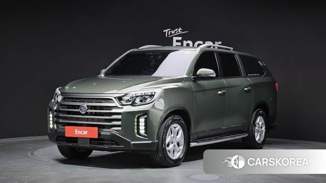 Ssangyong The New Rexton Sport 2022 Зеленый из Кореи