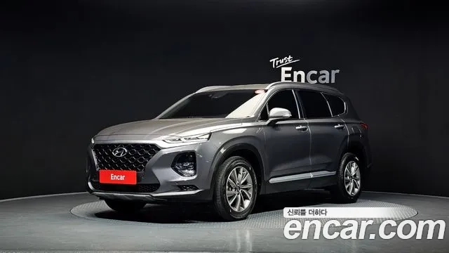 Hyundai Santa Fe TM 2020 Серый из Кореи