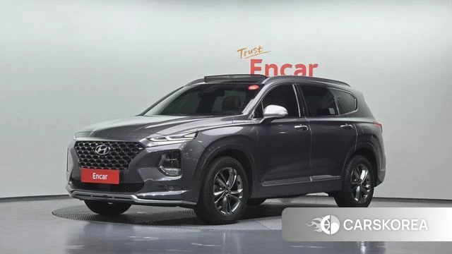 Hyundai Santa Fe TM 2019 Серый из Кореи