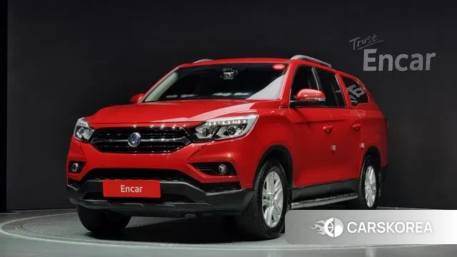 Ssangyong Rexton Sports 2018 Красный из Кореи