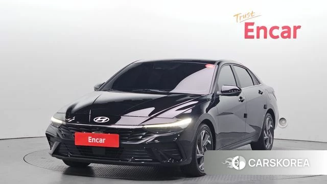 Hyundai The New Avante (CN7) 2024 Черный из Кореи
