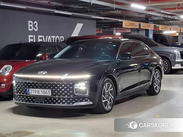 Hyundai Grandeur (GN7) 2023 Черный из Кореи