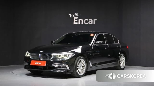 BMW 5 Series (G30) 2019 Черный из Кореи