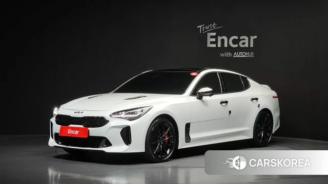 Kia Stinger Meister 2022 Белый из Кореи