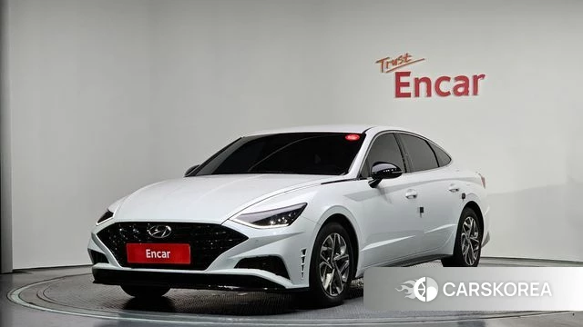 Hyundai Sonata (DN8) 2021 Белый из Кореи