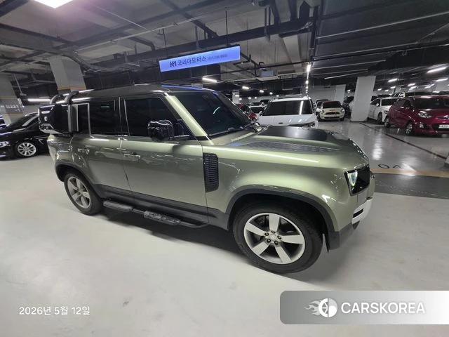 Land Rover Defender (L663) 2022 Светло-зеленый из Кореи