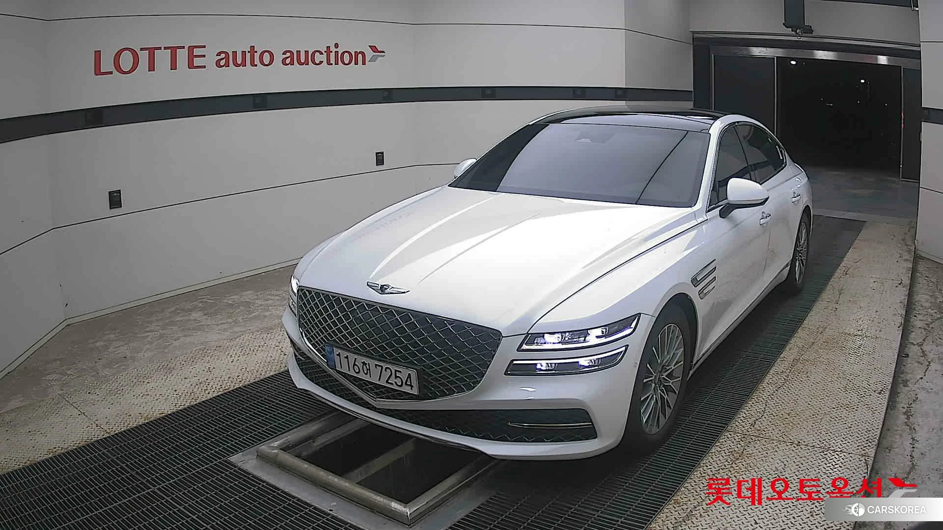 Hyundai G80 2023 Белый из Кореи