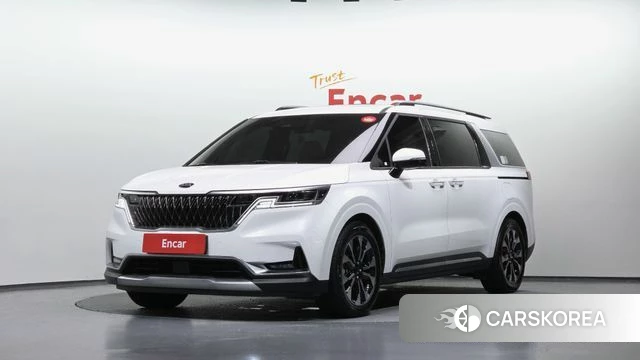 Kia Carnival 4th generation 2021 Белый из Кореи
