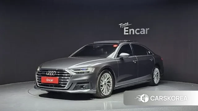 Audi A8 (D5) 2021 Серый из Кореи