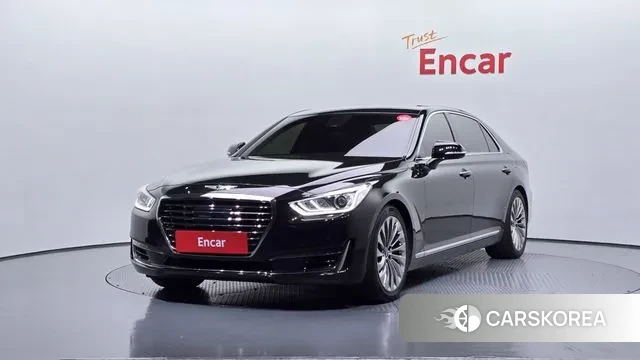 Genesis EQ900 2018 Черный из Кореи