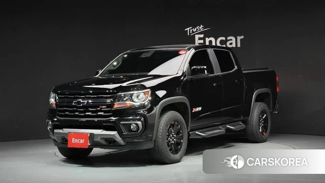Chevrolet (GM Daewoo) Real New Colorado 2020 Черный из Кореи
