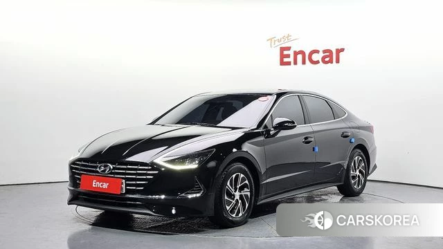 Hyundai Sonata Hybrid (DN8) 2022 Черный из Кореи