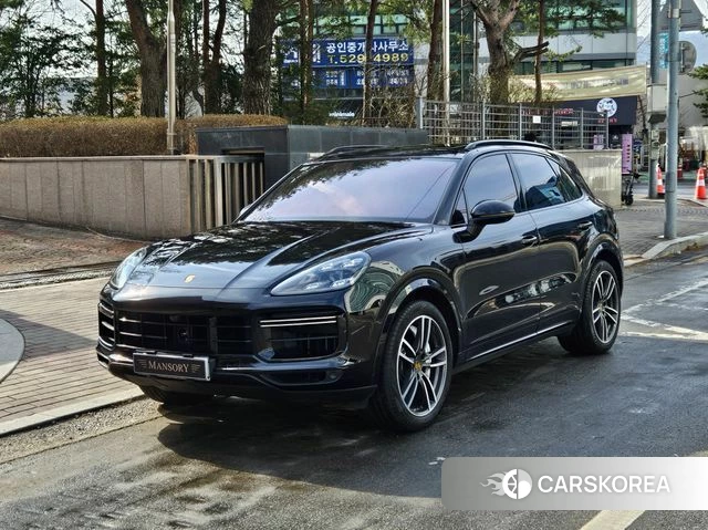 Porsche Cayenne (PO536) 2020 Черный из Кореи