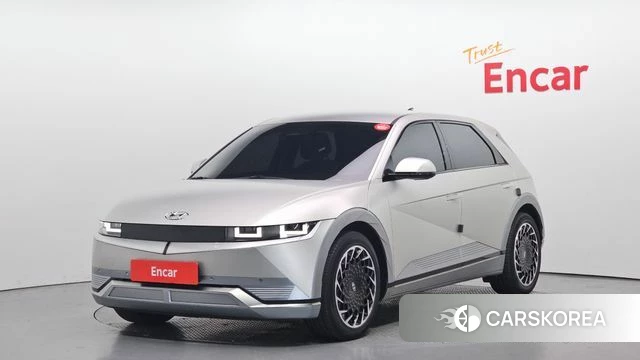 Hyundai Ionic 5 2022 Серебристо-серый из Кореи