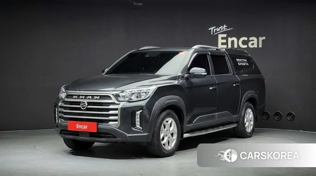 Ssangyong The New Rexton Sports Cannes 2021 Черный из Кореи