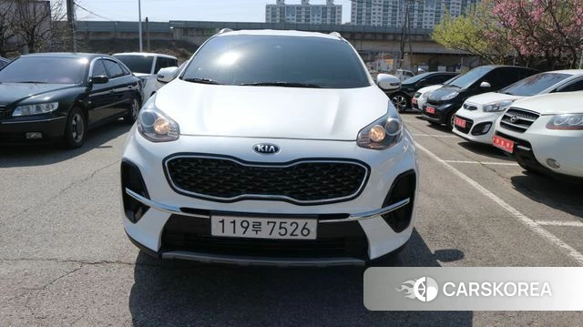 Kia Sportage The Bold 2018 Белый из Кореи
