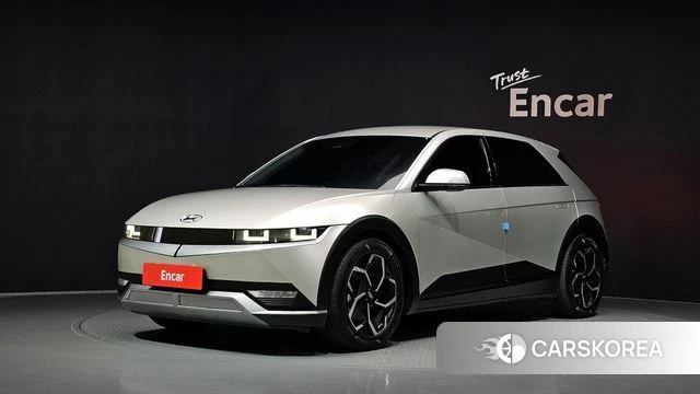 Hyundai Ionic 5 2021 Серебряный из Кореи