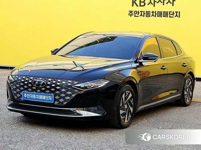 Hyundai The New Grandeur IG Hybrid 2022 Черный из Кореи