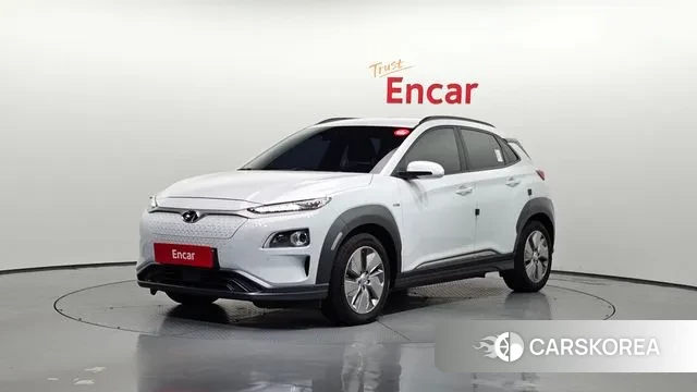 Hyundai Kona Electric 2020 Белый из Кореи