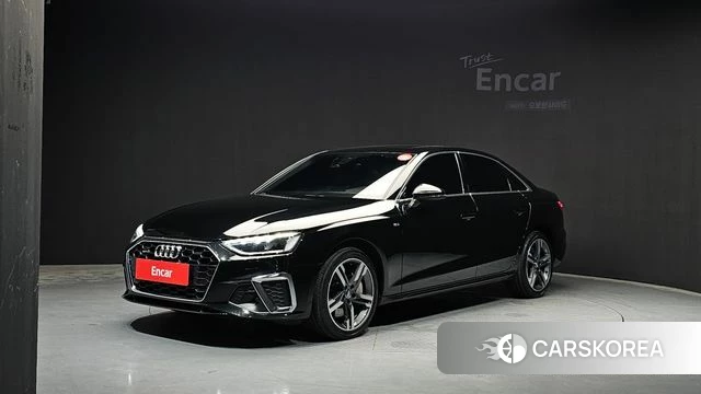 Audi A4 (B9) 2021 Черный из Кореи