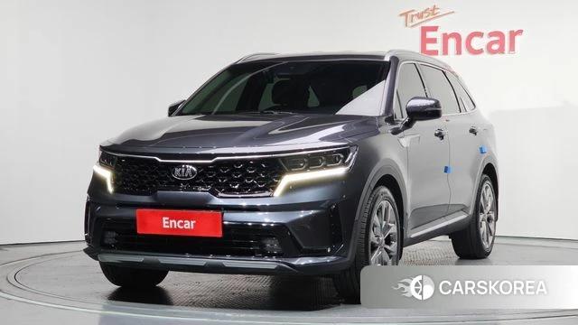 Kia Sorento 4th Generation 2021 Серый из Кореи