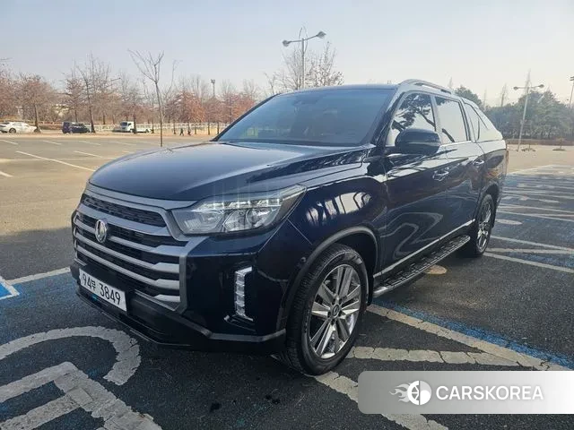 Ssangyong Rexton Sports 2020 Синий из Кореи