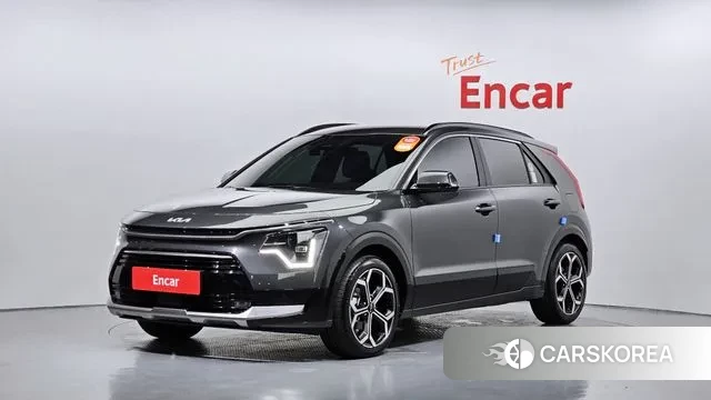 Kia Di Ol Nu Niro 2023 Серый из Кореи